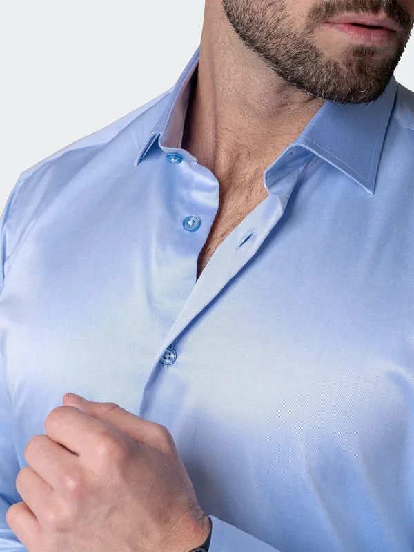 Maceoo Stretch Shirt | Classic Modern Blue