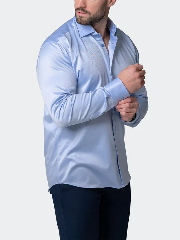 Maceoo Stretch Shirt | Classic Modern Blue