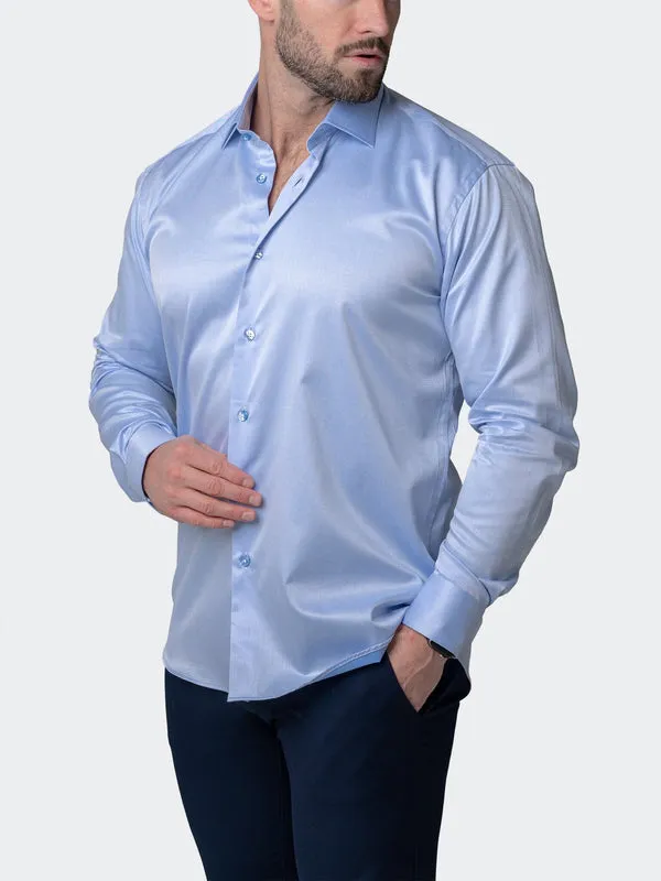 Maceoo Stretch Shirt | Classic Modern Blue