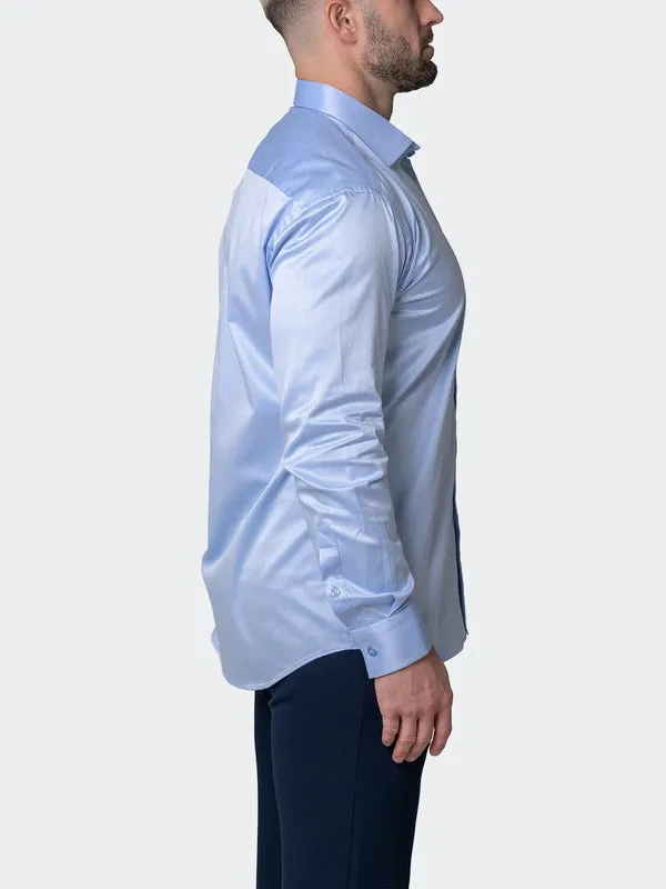 Maceoo Stretch Shirt | Classic Modern Blue