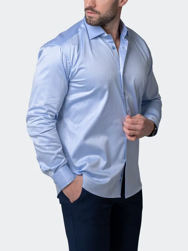 Maceoo Stretch Shirt | Classic Modern Blue