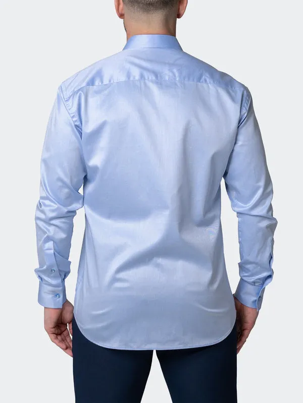 Maceoo Stretch Shirt | Classic Modern Blue