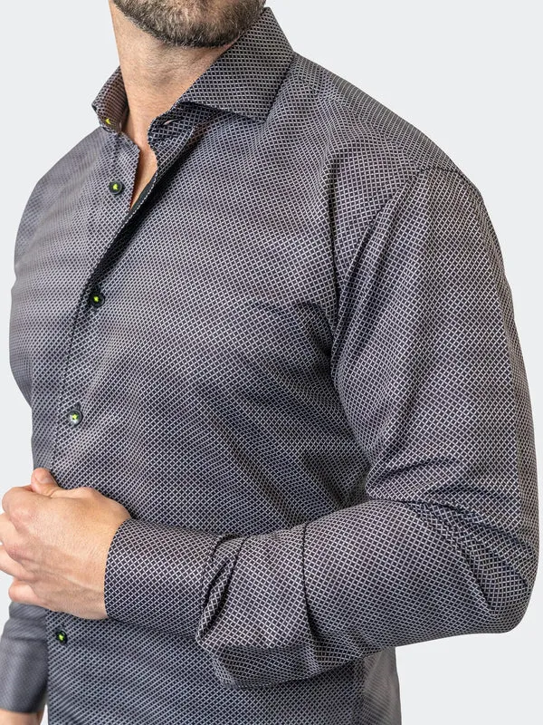 Maceoo Stretch Shirt | Einstein StretchChain52 Black