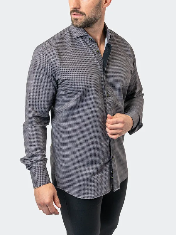 Maceoo Stretch Shirt | Einstein StretchChain52 Black