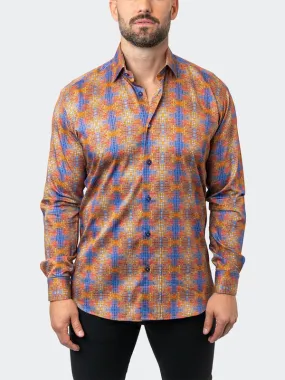 Maceoo Stretch Shirt | Fibonacci StretchCrossTile Multi