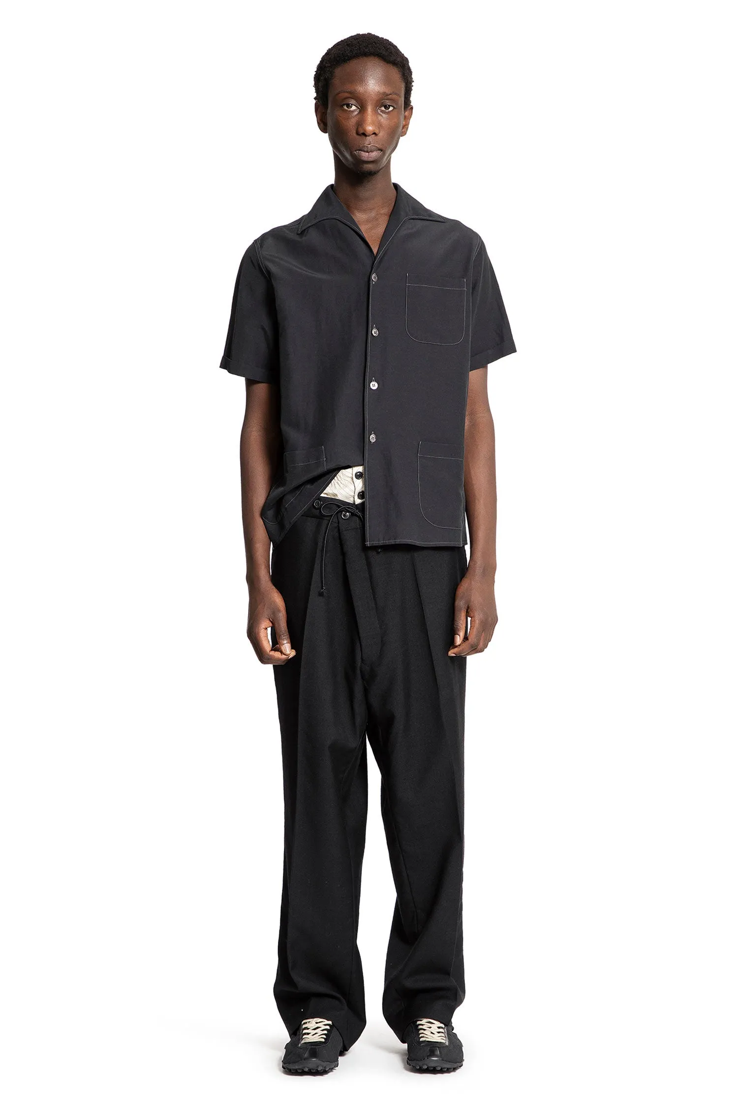 MAISON MARGIELA MAN BLACK SHIRTS