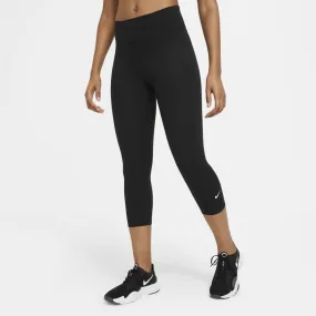 Nike Women's One Capri Tight Black / White