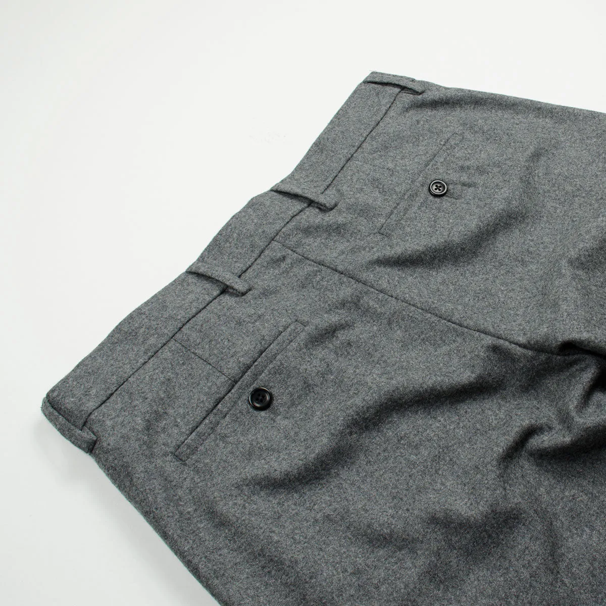 Norse Projects - Aros Wool Trousers - Charcoal Melange