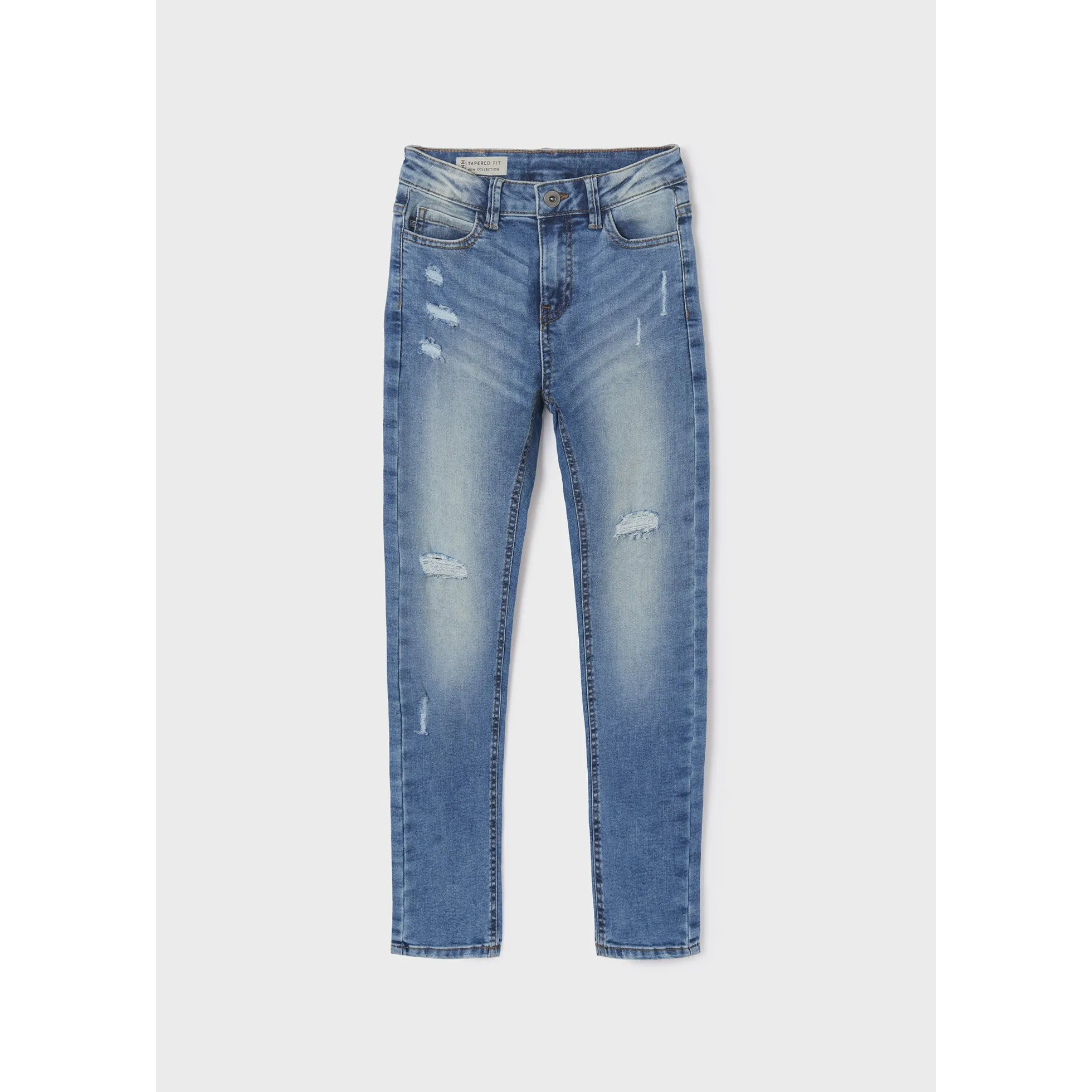 Nukutavake Boys Distressed Denim Pants _Light Blue 6566-87