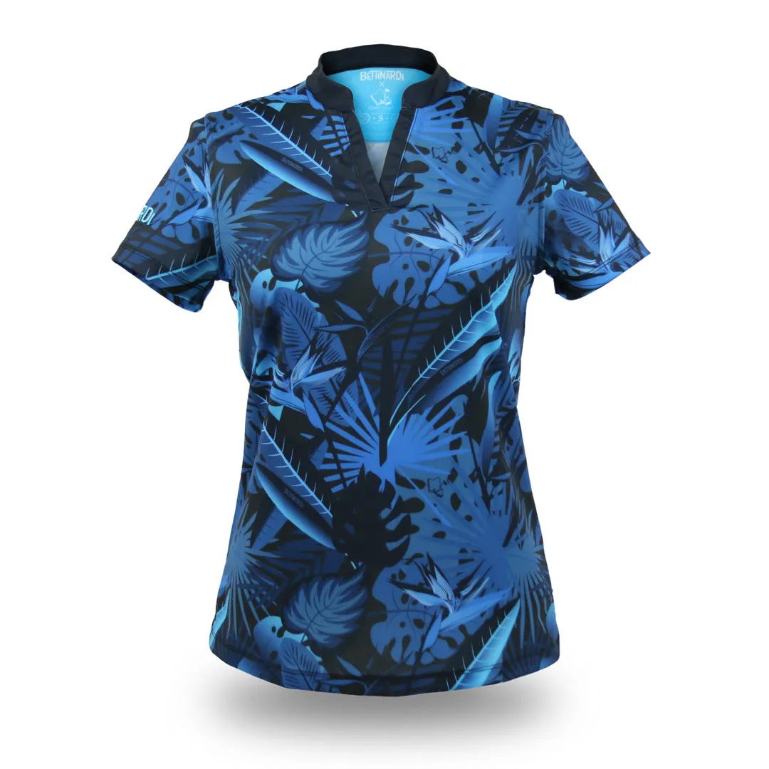 OGA X Bettinardi Tiki 24 - OGA Women's Polo - Tropical Blue