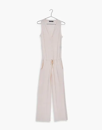 Portofino Jumpsuit - Antique White