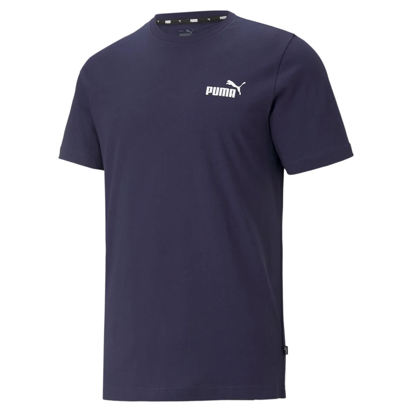 Puma men's short sleeve t-shirt ESS Small Logo 586668 06 blue