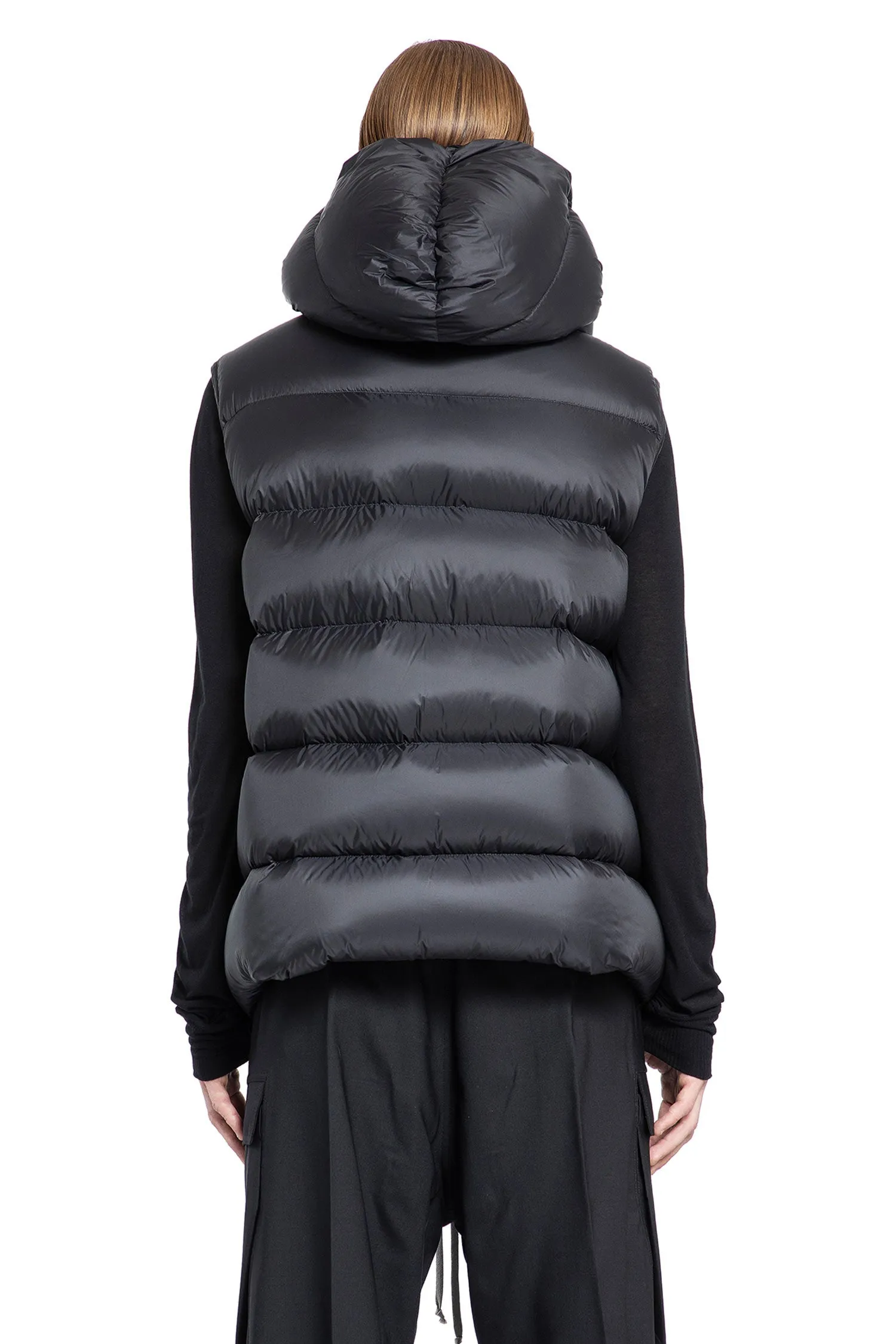 RICK OWENS MAN BLACK VESTS