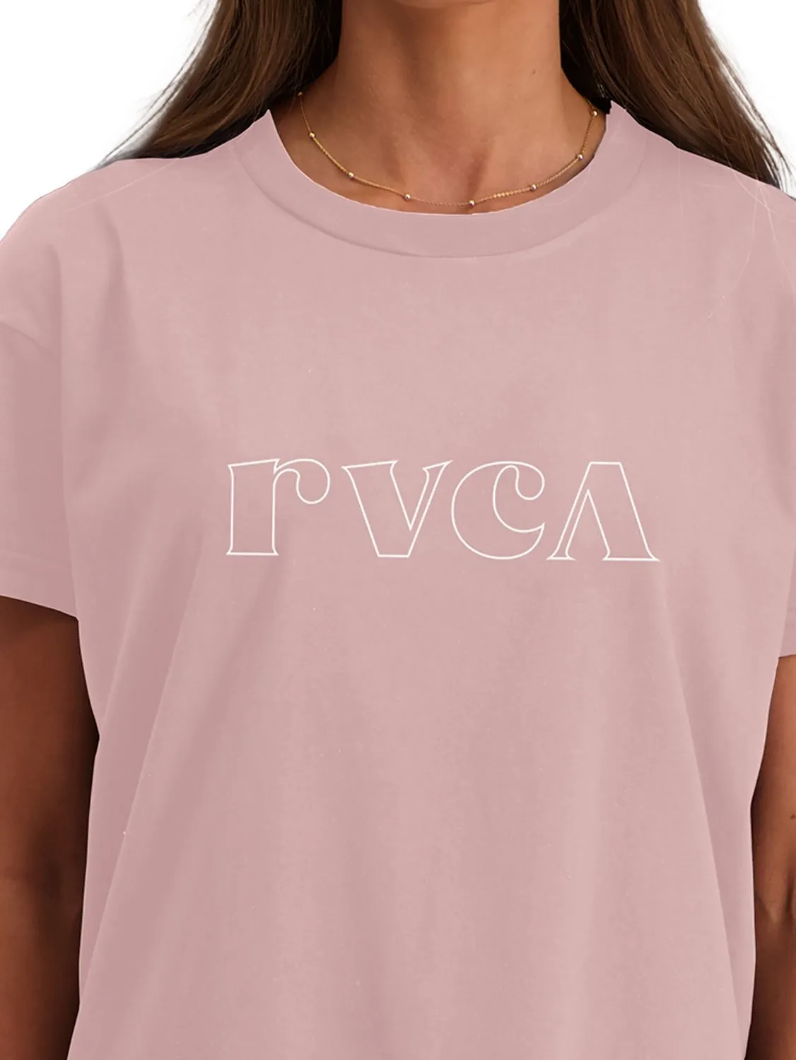 RVCA Ladies Curl Keyline T-Shirt