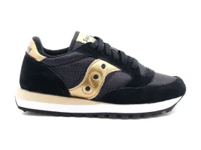 Saucony Jazz Originals donna nere oro