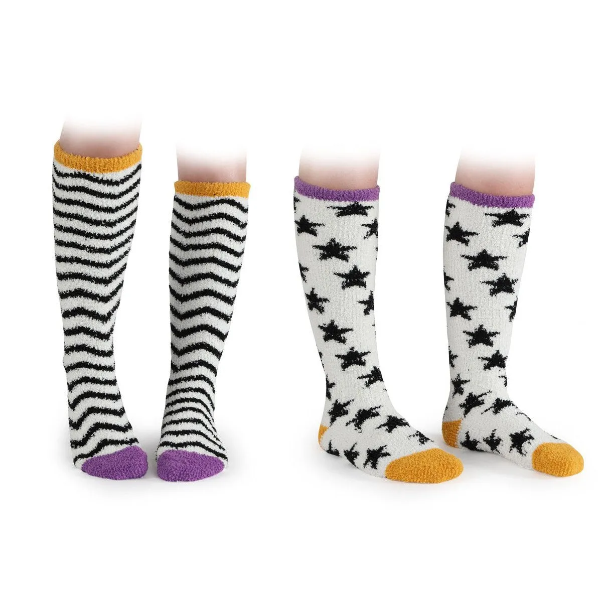 Shires Ladies Fluffy Socks - Twin Pack 85648