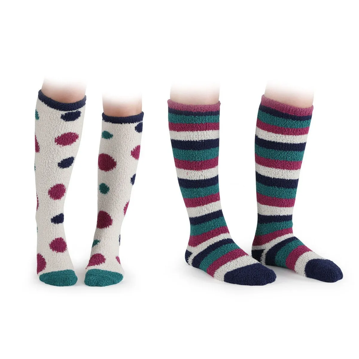 Shires Ladies Fluffy Socks - Twin Pack 85648