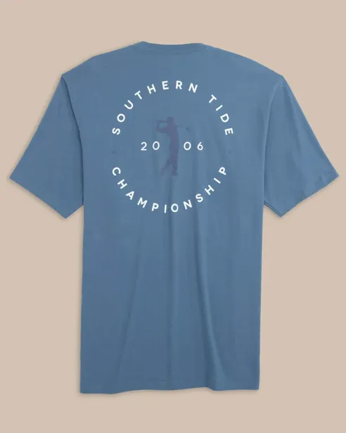 Southern Tide ST Championship Short Sleeve T-Shirt - Coronet Blue