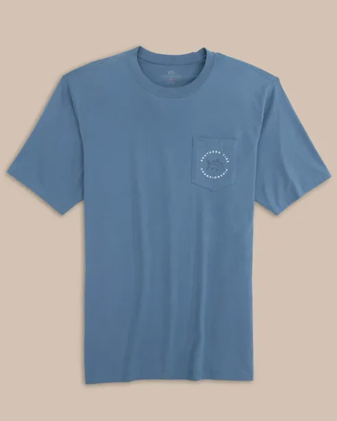 Southern Tide ST Championship Short Sleeve T-Shirt - Coronet Blue