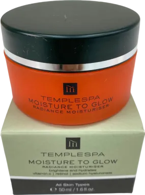 Templespa Moisture to Glow Radiance Moisturiser 50 ml