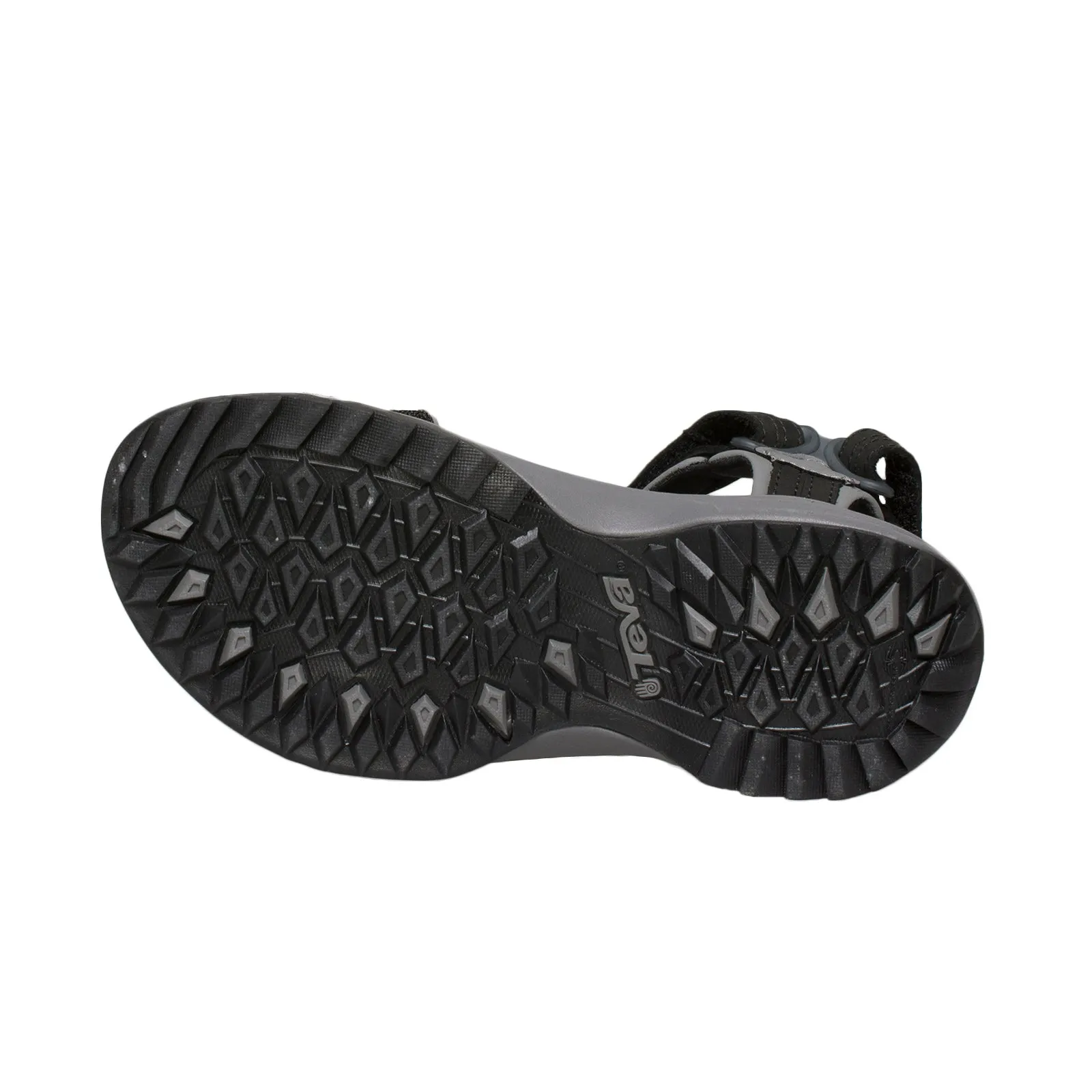 Teva Terra Fi Lite Leather Black Sandals - Women's