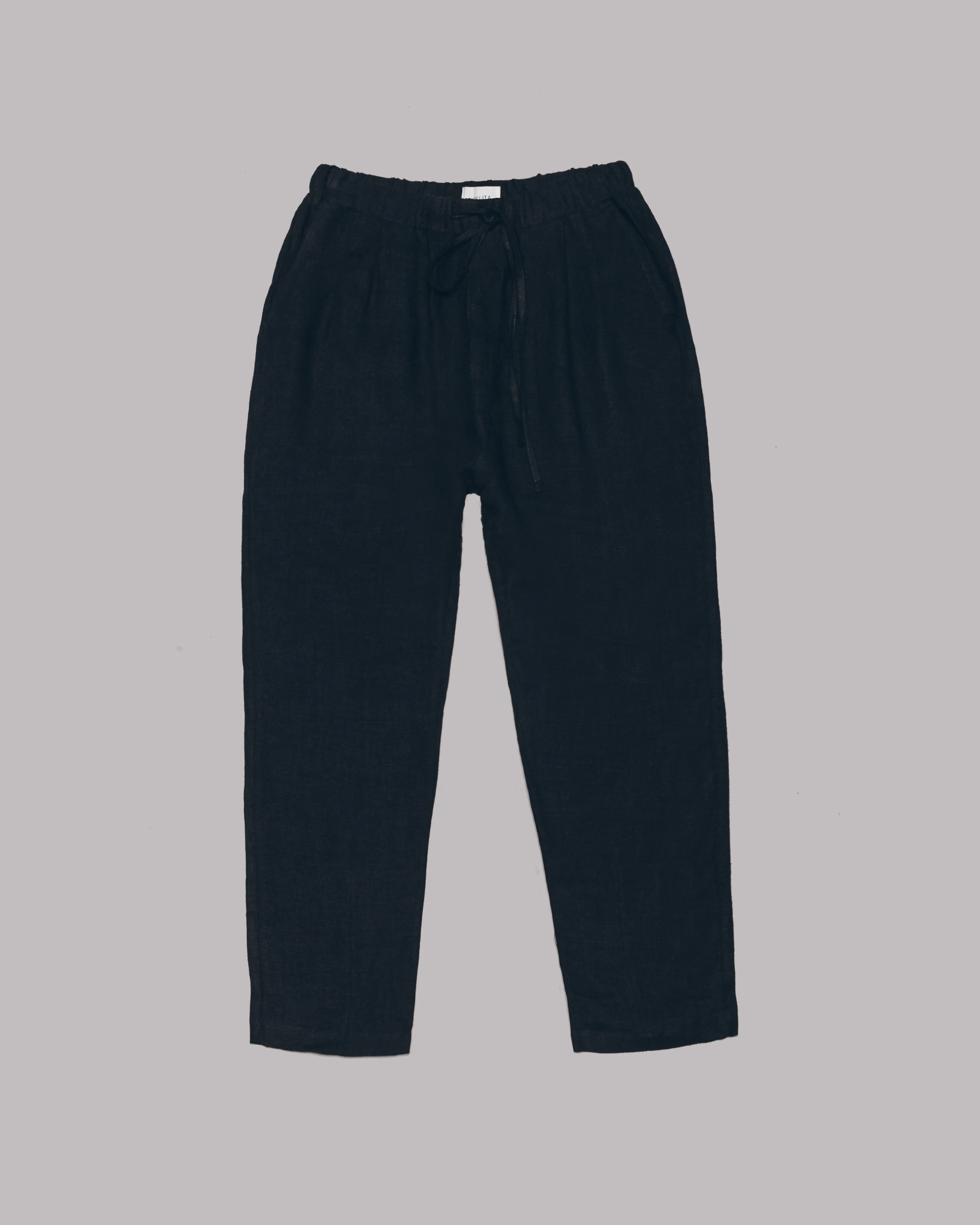 The Black Linen Pants